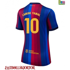 Barcelona Lamine Yamal #10 Hemmatröja Dam 2026-27 Kortärmad